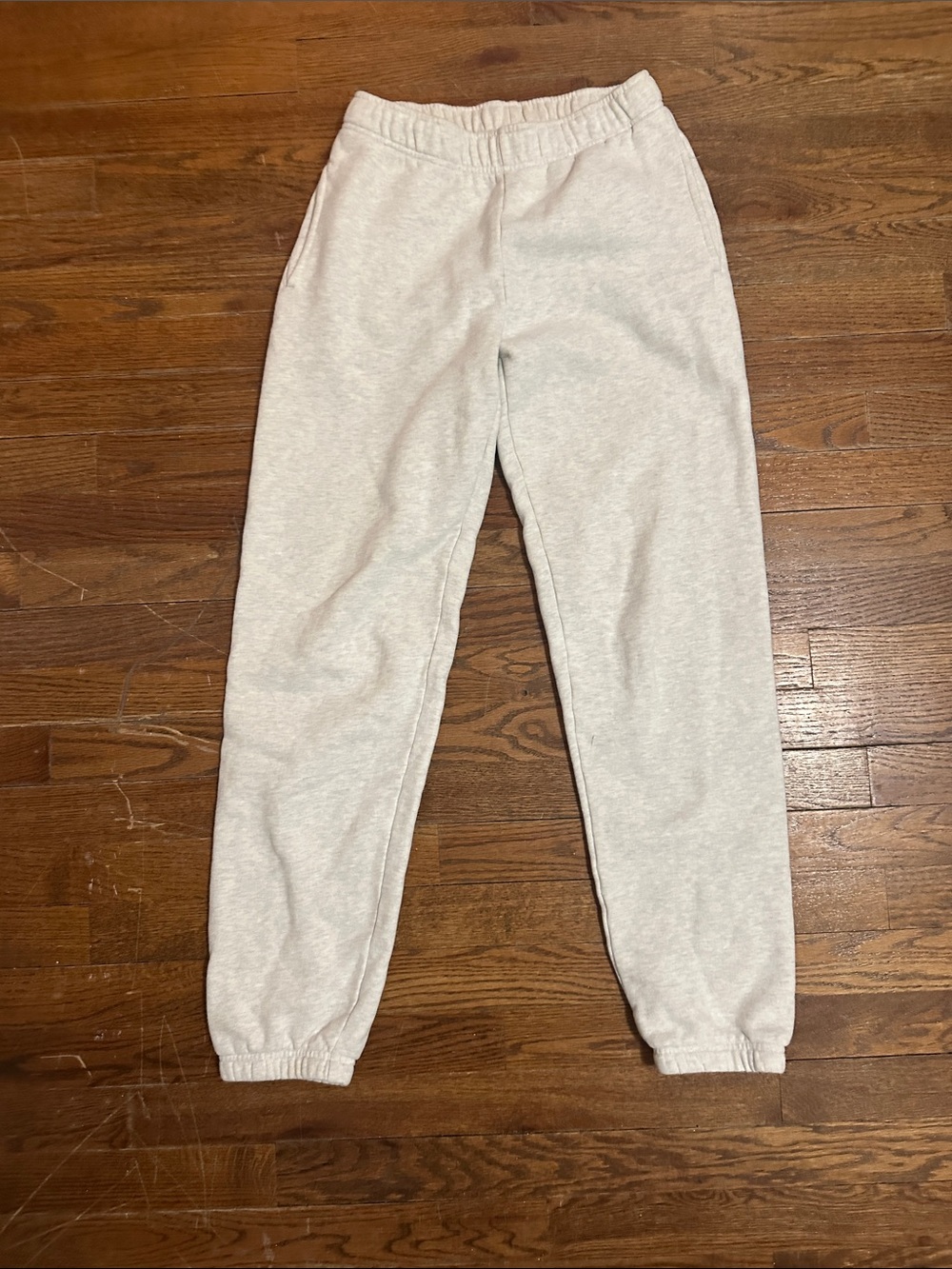 TNA Heather Light Gray Joggers
